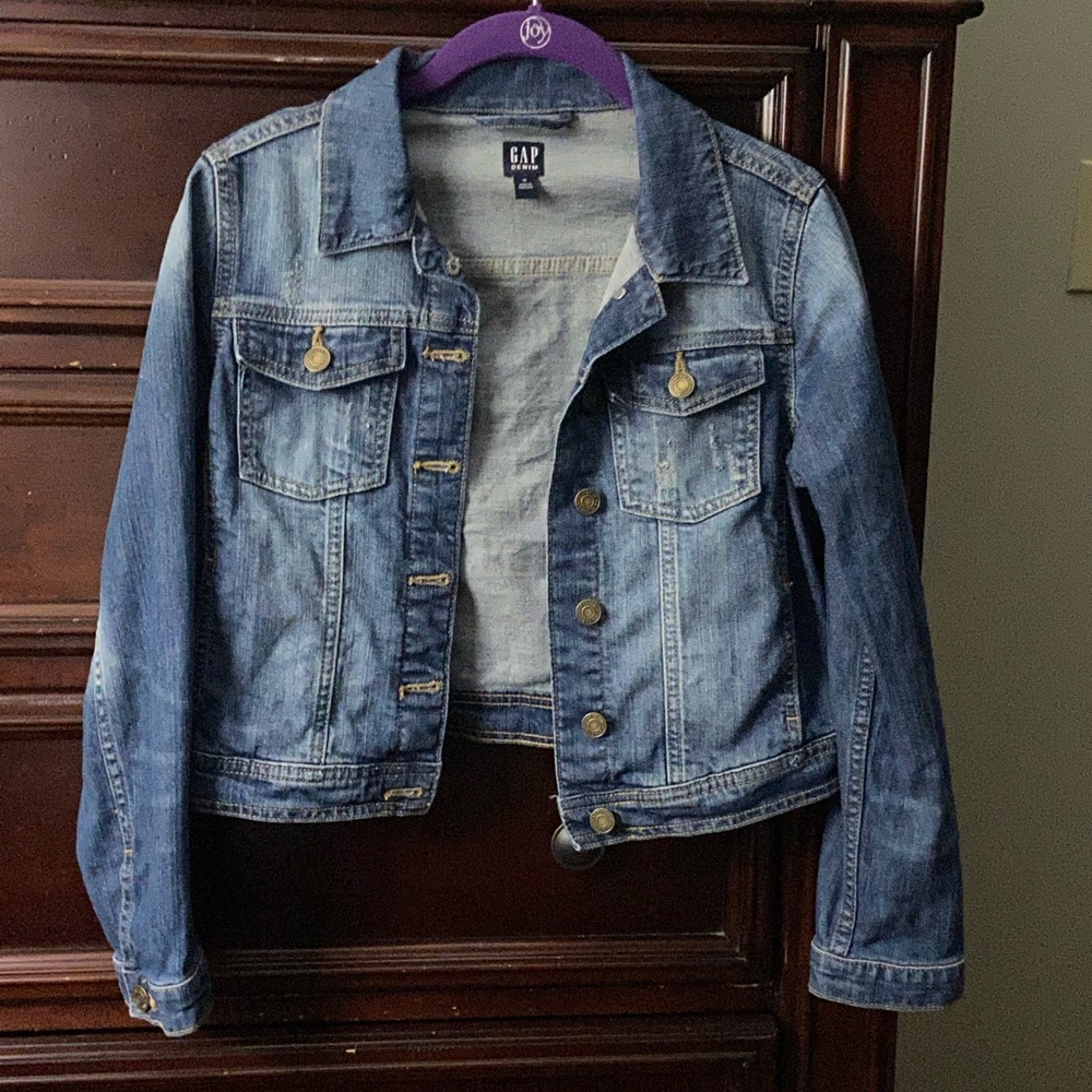 Gap denim jacket Girls Size XL